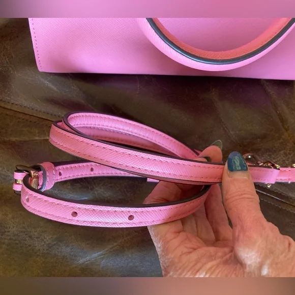 Kate Spade Pink Women's Bag NWOT.IncludesShoulderstrap. Barbie pink - Picture 5 of 13